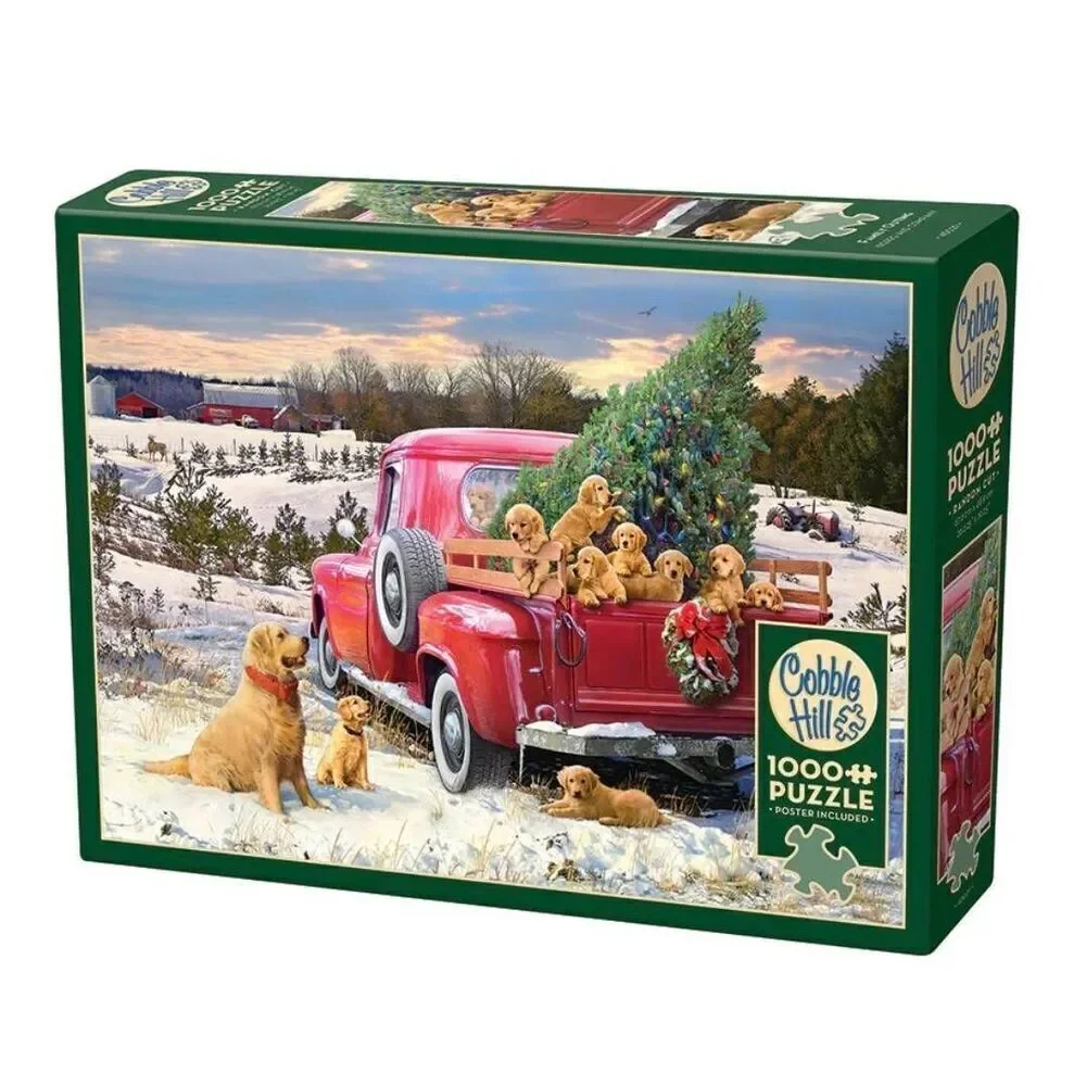 Cobble Hill Family Outing Dogs 1000 pc Jigsaw Puzzle